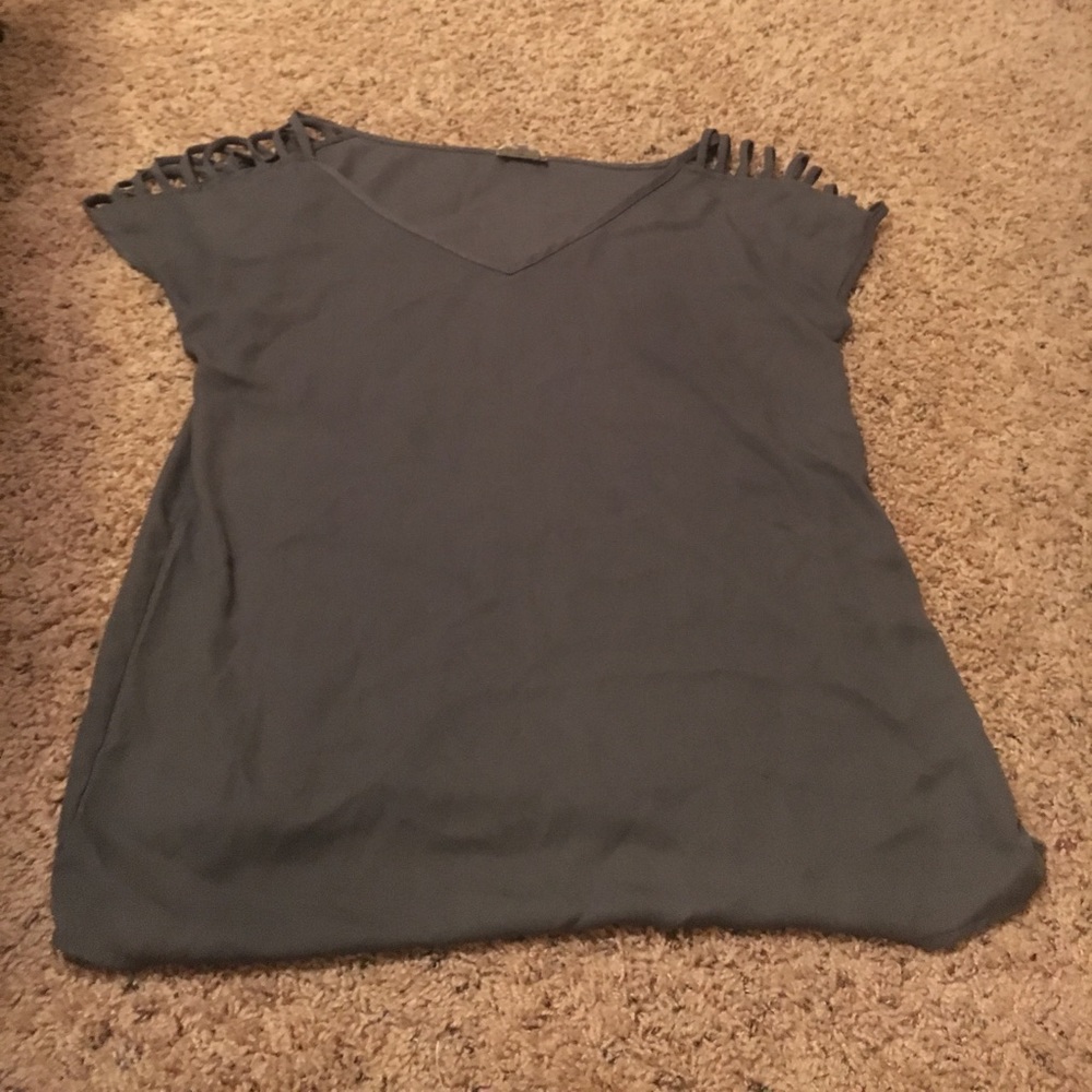 Grey Blouse